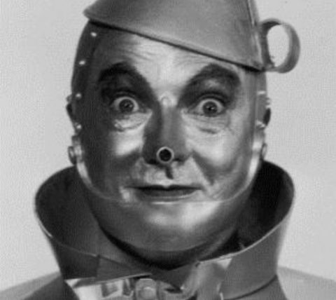 a picture of The Tin Man from the Wizard Of OZ